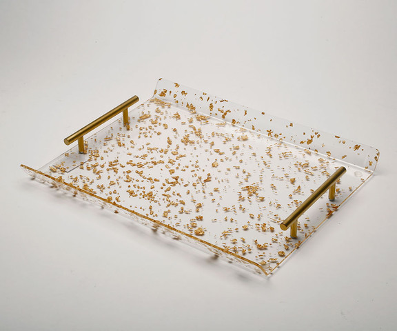 מגש GoldParticles אקריליק 37X30X4 PRO