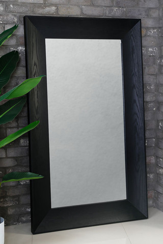 מראה עץ מלא WOOP BLACK NVENGER 110X186X7.5