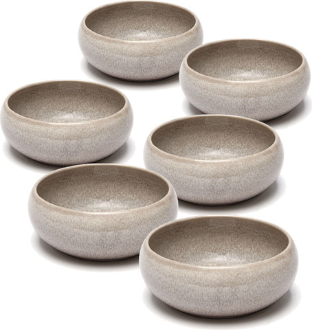 סט 6 בולים STONE WARE MADRIO CONCRETE בעיצוב מוקפד, בעל טקסטורה עשירה ומראה נקי ואלגנטי.
