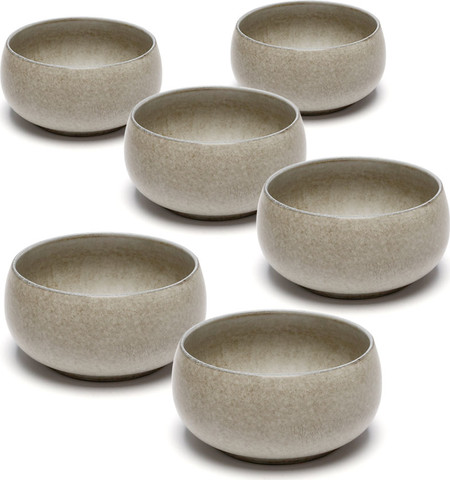 סט 6 בולים STONE WARE MADRIO CONCRETE בעיצוב מוקפד, בעל טקסטורה עשירה ומראה נקי ואלגנטי.
