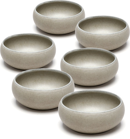 סט 6 בולים STONE WARE MADRIO MOCHA בעיצוב מוקפד, בעל טקסטורה עשירה ומראה נקי ואלגנטי.