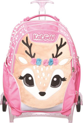 תיק אורטופדי X BAG TROLLEY דגם איילה ורוד – KAL GAV