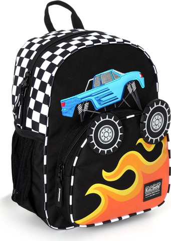 תיק גן אריאל דגם MONSTER TRUCK שחור – KAL GAV