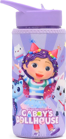 בקבוק שתיה לילדות 500 מ"ל + כיסוי תרמי במגוון מותגים KAL GAV