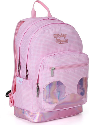 תיק גב לנוער דגם DISNEY משבצות הולוגרף OUTDOOR