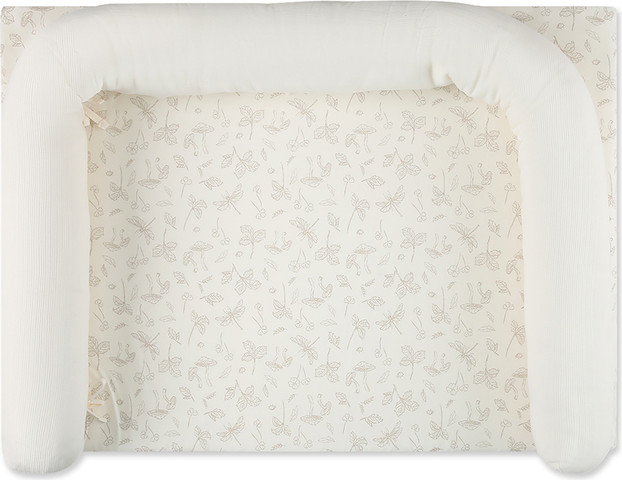 משטח החתלה לשידה - Forest Mist - שמנת מודפס - Cream Print