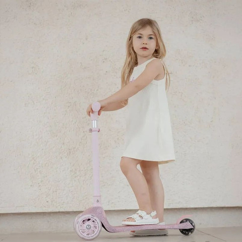 קורקינט SCOOTY צבע ורוד