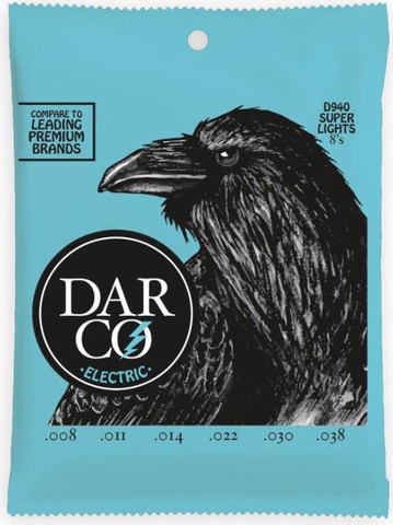 סט מיתרים לחשמלית 0.08-0.38 DARCO D940