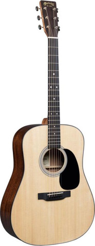 גיטרה אקוסטית + נרתיק D-12-01 SAPELE BACK & SIDE