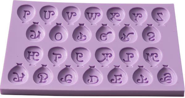 תבנית סיליקון בלונים יומולדת CutterPeeler