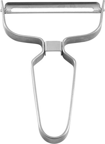 קולפן נירוסטה משונן ורחב CutterPeeler
