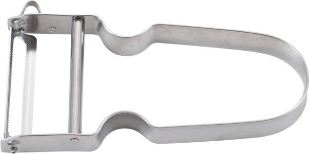 קולפן ירקות משונן נירוסטה כסוף CutterPeeler