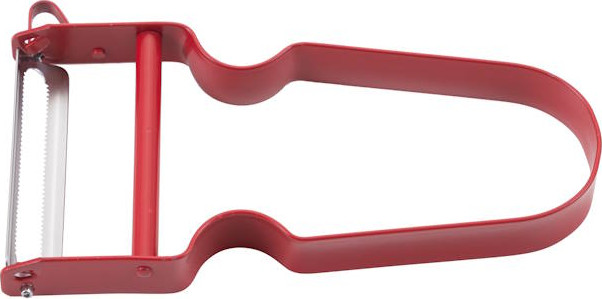 קולפן ירקות משונן נירוסטה אדום CutterPeeler