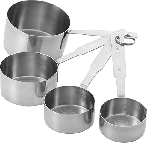 סט כוסות מידה נירוסטה פרימיום CutterPeeler