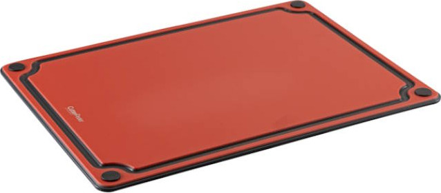 קרש חיתוך אנטיבקטריאלי אדום CutterPeeler 37X27.5X0.9cm