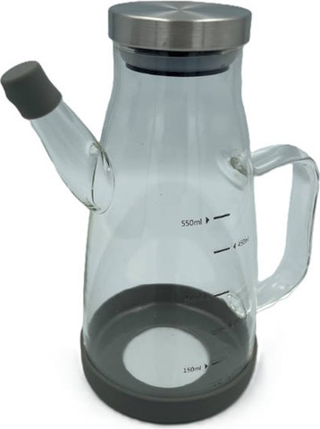 בקבוק זכוכית לשמן / חומץ CutterPeeler 700ml