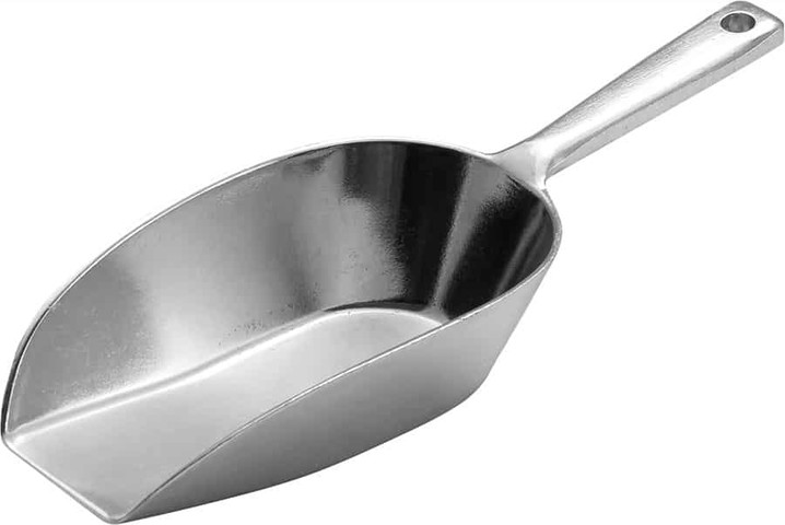 כף מזון אלומיניום בסיס שטוח 170 גרם CutterPeeler