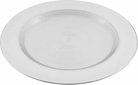 צלחת עגולה נירוסטה פרימיום 30 סמ CutterPeeler