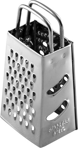 פומפייה מרובעת מיני נירוסטה 6 סמ CutterPeeler