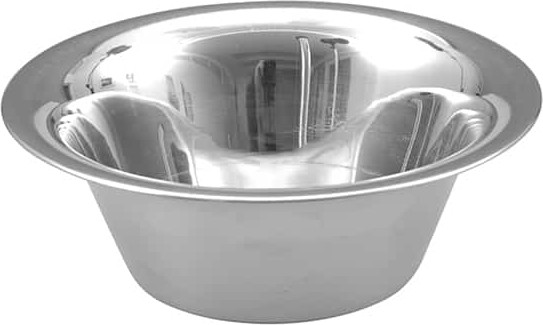 קערת נירוסטה ישרה 20 סמ CutterPeeler
