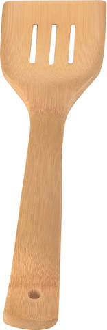 כף עץ טיגון מחורר CutterPeeler