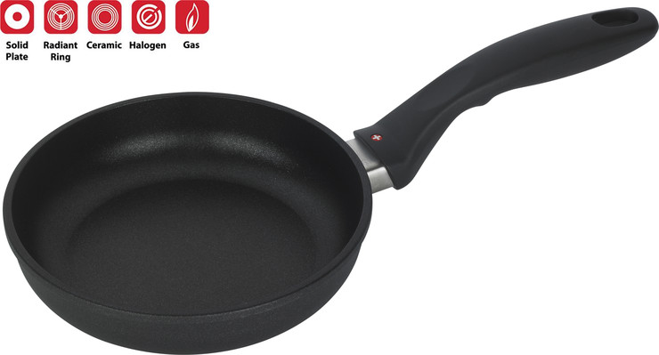 מחבת 24 ס"מ nonstick מחוזק בגבישי יהלומים תוצרת Swiss Diamond