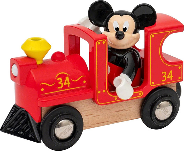 בריו דיסני תחנת רכבת מקליטה ומשמיעה קולות מיקי ומיני מאוס Brio - 32270
