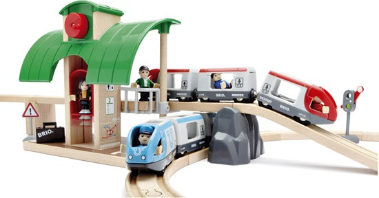 סט מסילה ו-2 רכבות נוסעות 33512 - Brio