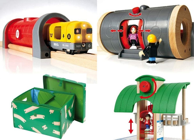 סט מסילה ו-2 רכבות נוסעות 33512 - Brio