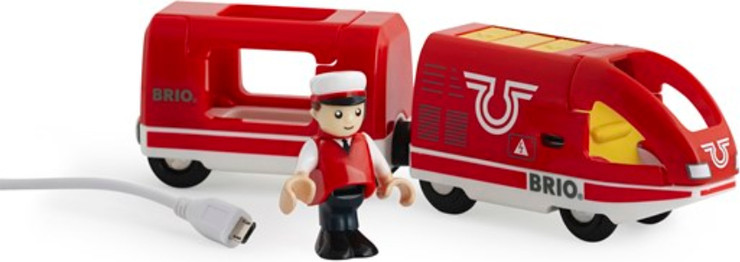 רכבת מסע עם סוללה נטענת ע"י USB