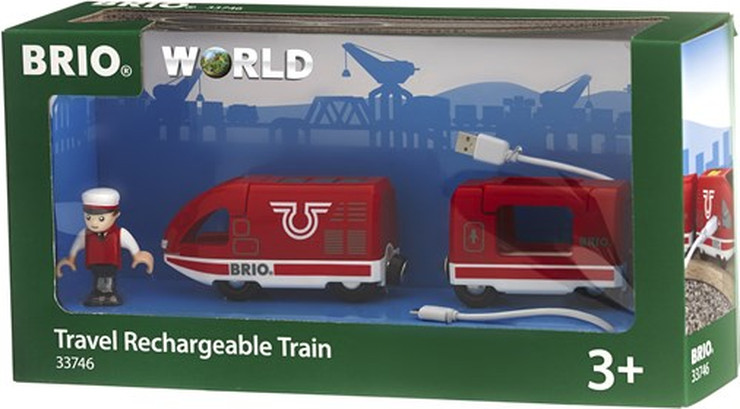 רכבת מסע עם סוללה נטענת ע"י USB