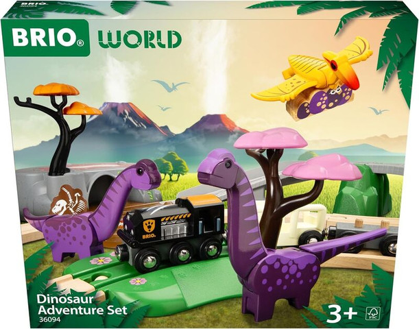 בריו סט רכבת + דינוזאורים 36094 - Brio