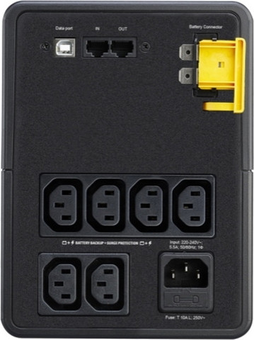 מכשיר אל פסק 6 שקעים APC 650W אי פי סי BX1200MI