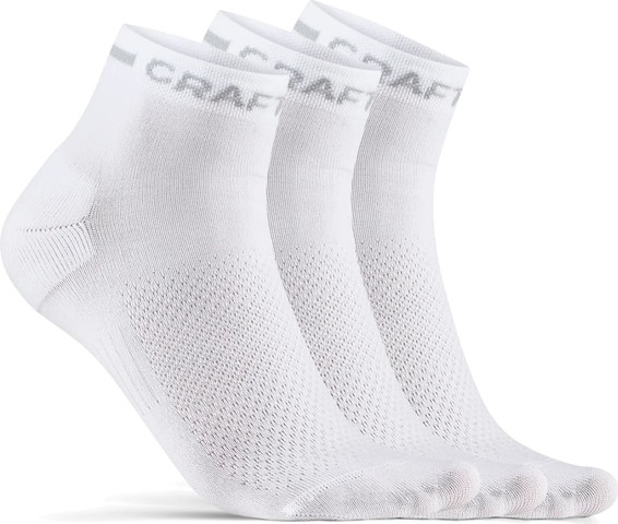 Core Dry Mid Socks 3 Pack מארז 3 זוגות גרבי ריצה