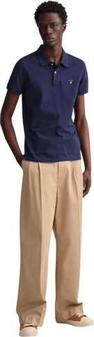 חולצת פולו Gant לגברים גזרת Slim Fit