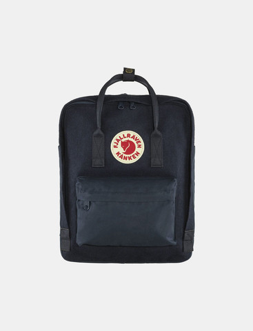 Fjallraven Kanken Re-Wool - תיק גב קאן קן 16 ליטר ריוול בצבע שחור