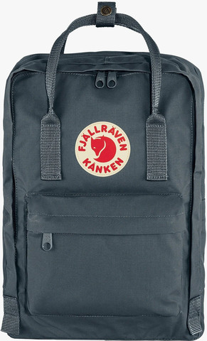 Kanken Laptop 13'' New - תיק גב לפטופ קנקן 13 ליטר בצבע גרפיטי