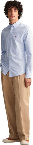 חולצה מכופתרת Gant לגברים גזרת  Slim Fit