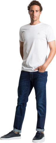 טי שירט Gant לגברים גזרת Slim Fit