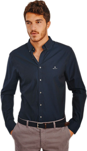 חולצה מכופתרת Gant לגברים גזרת Slim Fit