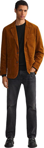 סוודר Gant לגברים דגם Cotton Pique