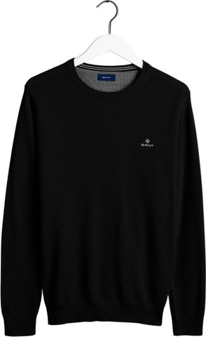 סוודר Gant לגברים דגם Cotton Pique
