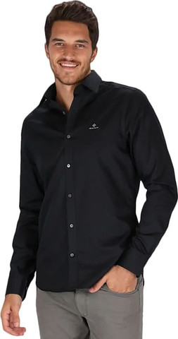 חולצה מכופתרת Gant לגברים גזרת Slim fit