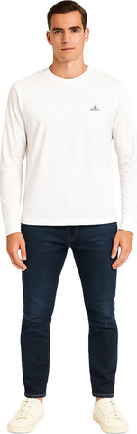 טי שירט שרוול ארוך Gant  לגברים גזרת Slim Fit