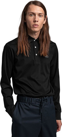 חולצת פולו שרוול ארוך Gant לגברים גזרת Regular fit
