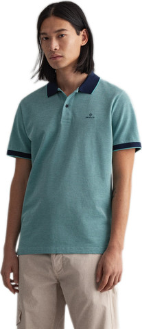 חולצת פולו Gant לגברים דגם Oxford Pique SS Rugger