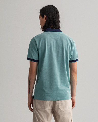 חולצת פולו Gant לגברים דגם Oxford Pique SS Rugger