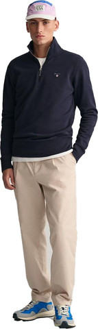 סווטשרט Gant לגברים דגם Original Half Zip