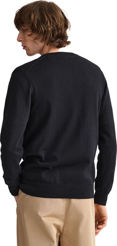 סוודר צווארון וי Gant לגברים גזרת Regular Fit