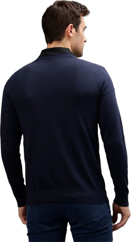 סוודר צווארון וי Gant לגברים גזרת Regular Fit